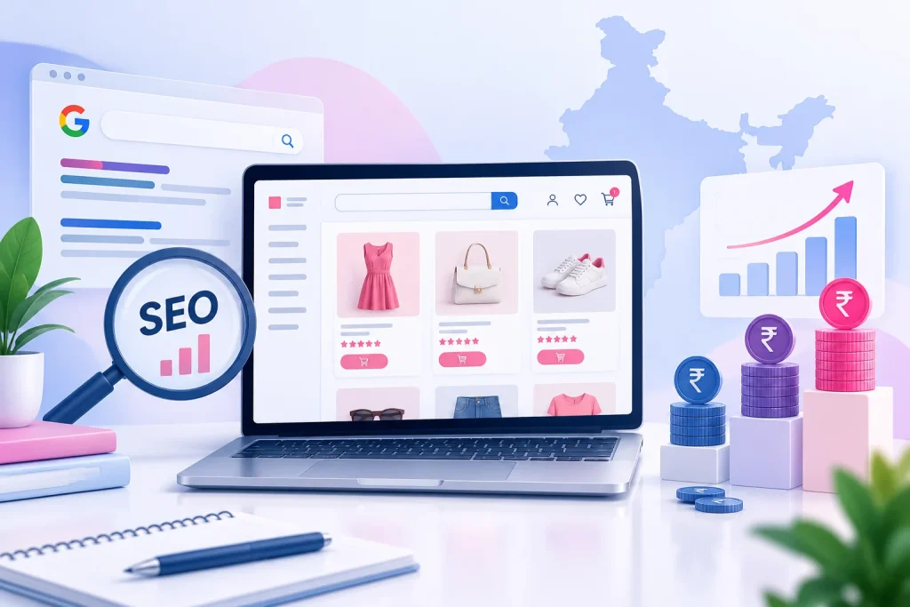 E-commerce SEO cost and growth in India