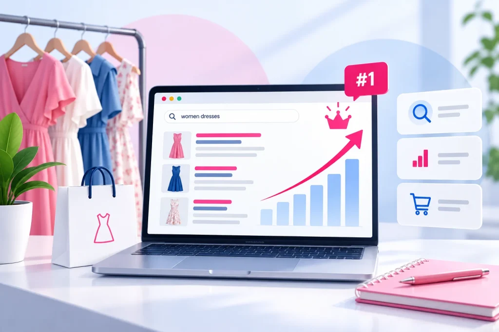 Fashion e-commerce SEO growth and search visibility